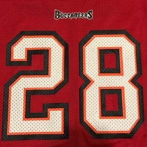 Men’s Vintage Size 52 Warrick Dunn Bucs Jersey